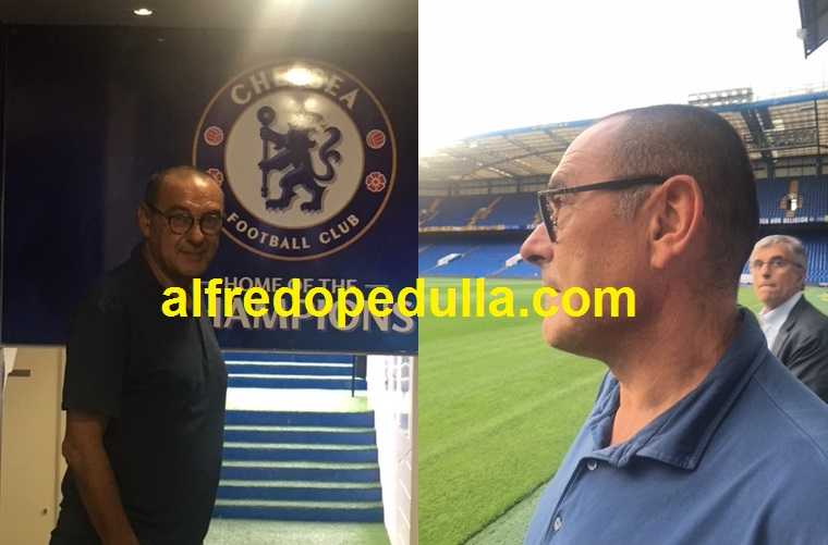 Sarri a Stamford Bridge! I primi scatti nella sua nuova “casa” preview