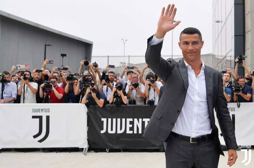 L’arrivo di Ronaldo alla Continassa preview