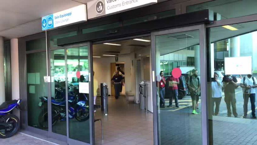 L’arrivo di Leonardo Bonucci all’aeroporto di Torino-Caselle preview