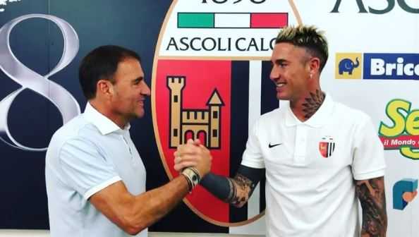 Ascoli, Ardemagni ko: frattura all’avambraccio preview