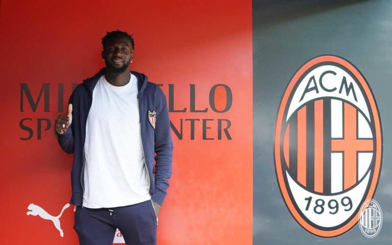 Bakayoko a Milanello Milan Twitter