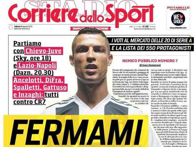 CR7 CORRIERE