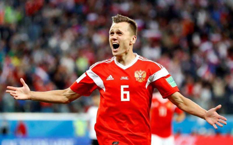 Cheryshev Denis Russia Foto Evening Standard