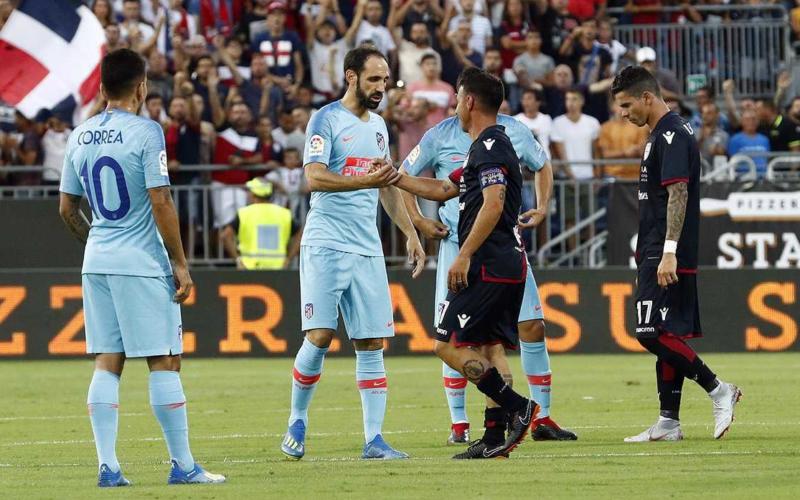 Cossu vs Atletico Madrid Cagliari Twitter