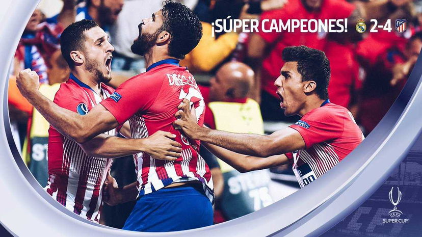 Trionfo Atletico in Supercoppa! Real ko 4-2, a Tallinn fa festa il Cholo preview
