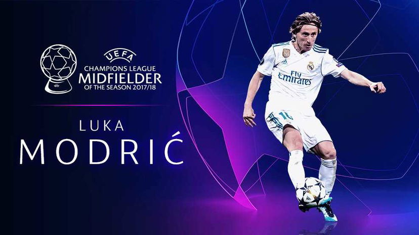 Champions, è Modric il miglior centrocampista della passata stagione preview