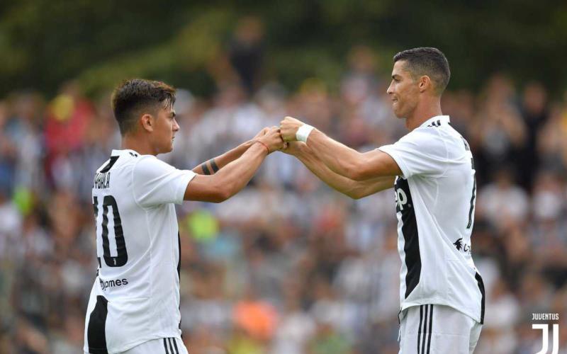 Dybala e Cristiano Ronaldo Juventus Twitter