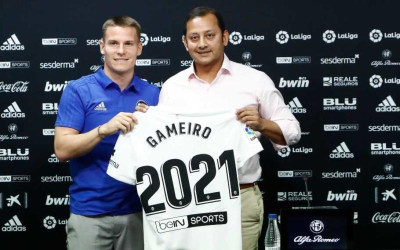 Gameiro presentazione Valencia
