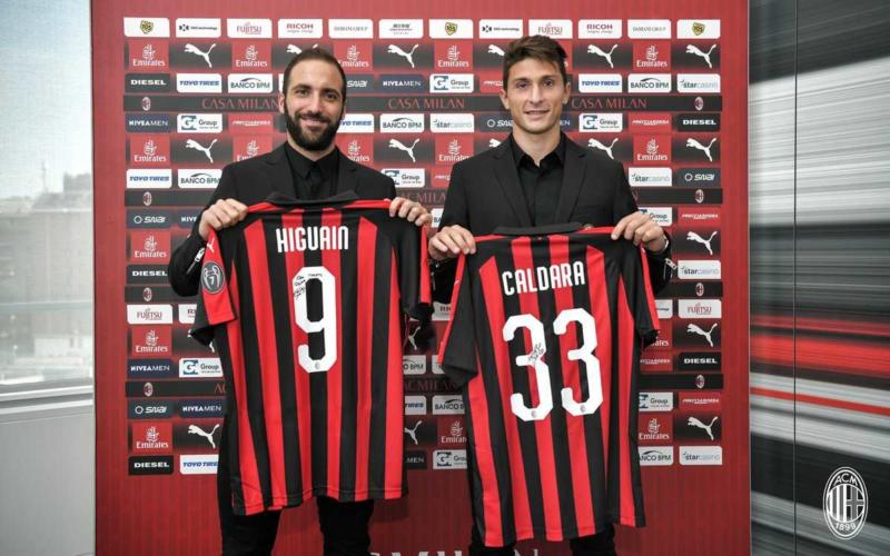 Maglia Home AC Milan MATTIA CALDARA Maglia Home AC Milan MATTIA CALDARA