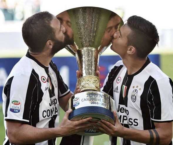 Higuain e Dybala Instagram Dybala