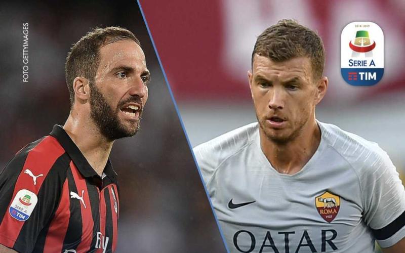 Higuain vs Dzeko