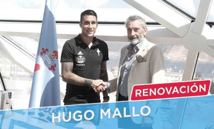 Hugo Mallo rinnovo Celta Vigo Twitter