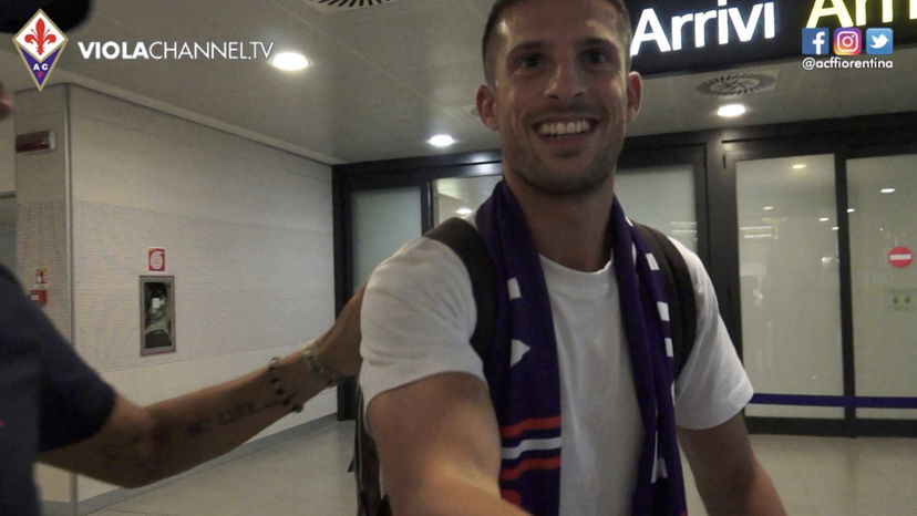 Fiorentina, Mirallas è arrivato in città. Ecco la foto preview