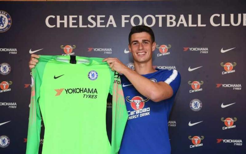 Kepa annuncio Chelsea Twitter
