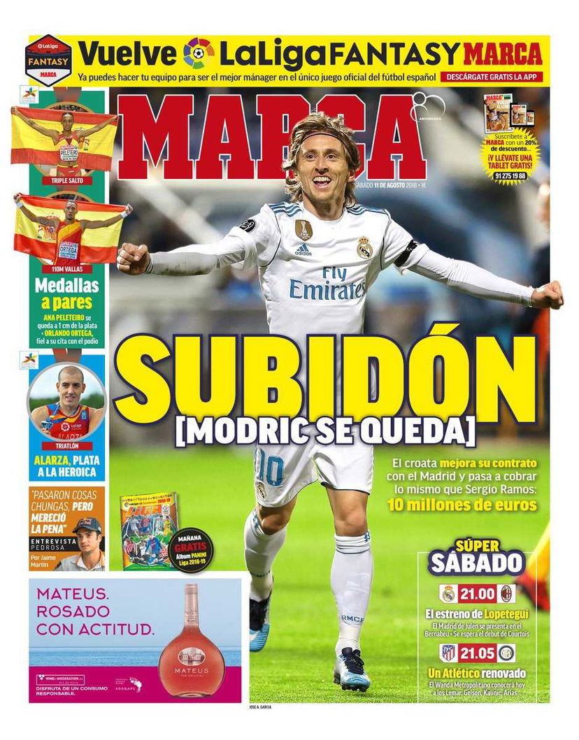Marca: “Modric resta, migliora il contratto e guadagna quanto Ramos” preview
