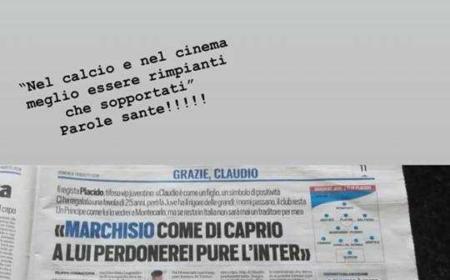 Marchisio moglie e Placido Instagram Roberta Sinopoli