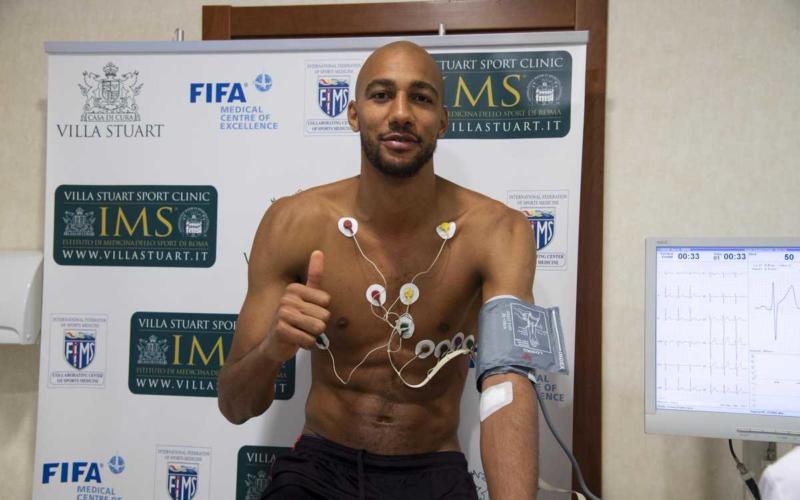 N'Zonzi visite Roma Twitter