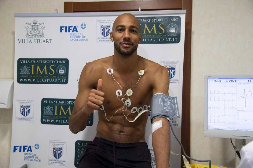Roma, terminate le visite di N’Zonzi. Le foto preview