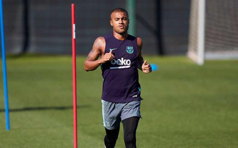 Rafinha training Barcellona Foto Marca