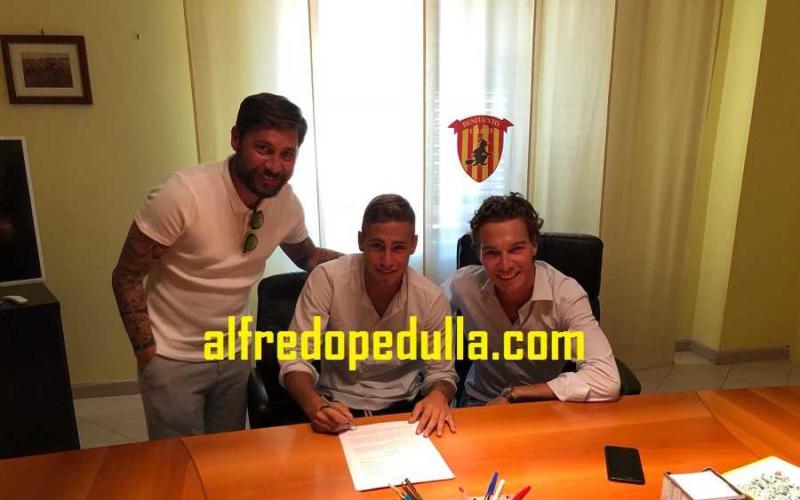 Ricci Federico firma Benevento