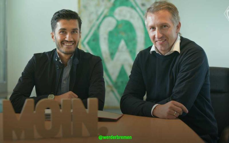 Sahin annuncio Werder Brema Twtter