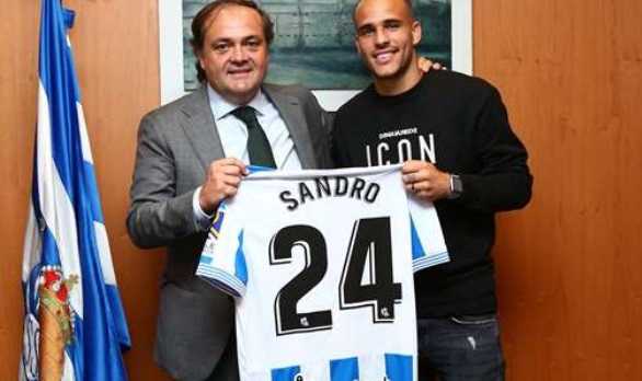 Sandro Ramirez annuncio Real Sociedad