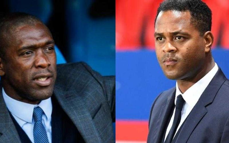 Seedorf e Kluivert Camerun Twitter