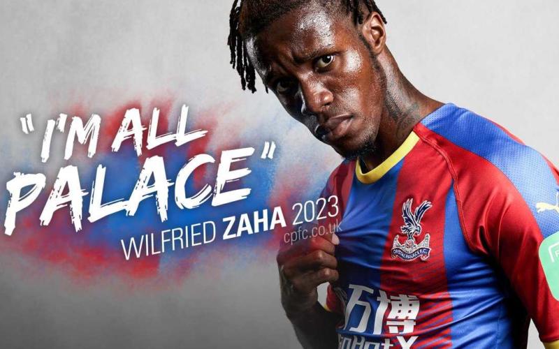 Zaha rinnovo Crystal Palace Twitter