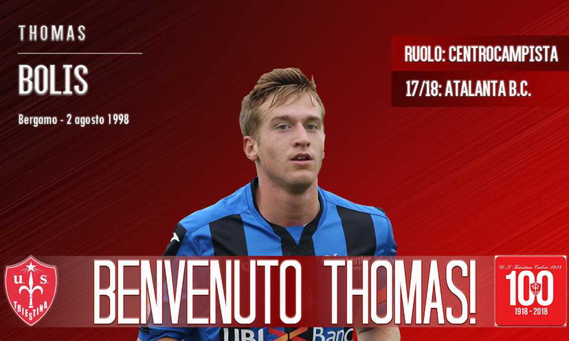 Ufficiale: Triestina, arriva Bolis dall’Atalanta. Il comunicato preview