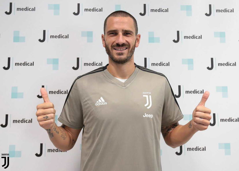 Juve, terminate le visite mediche di Bonucci preview