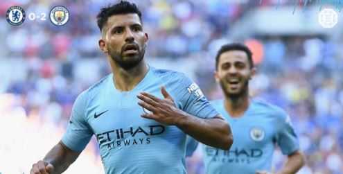 Aguero nega a Sarri il primo trofeo stagionale: la Community Shield va al City preview