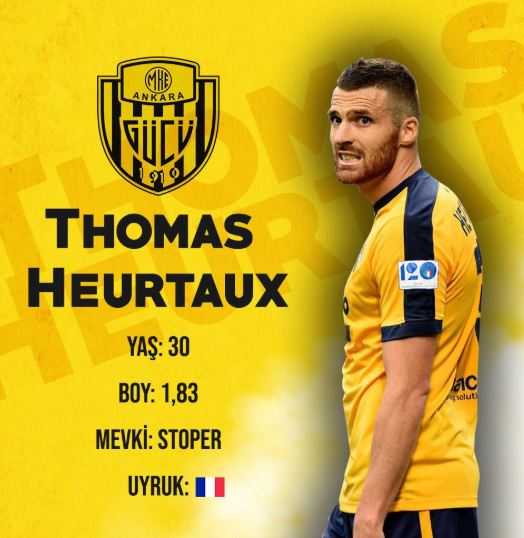 Ufficiale: colpo Ankaragucu, preso l’ex Udinese Heurtaux. Il tweet della società turca preview