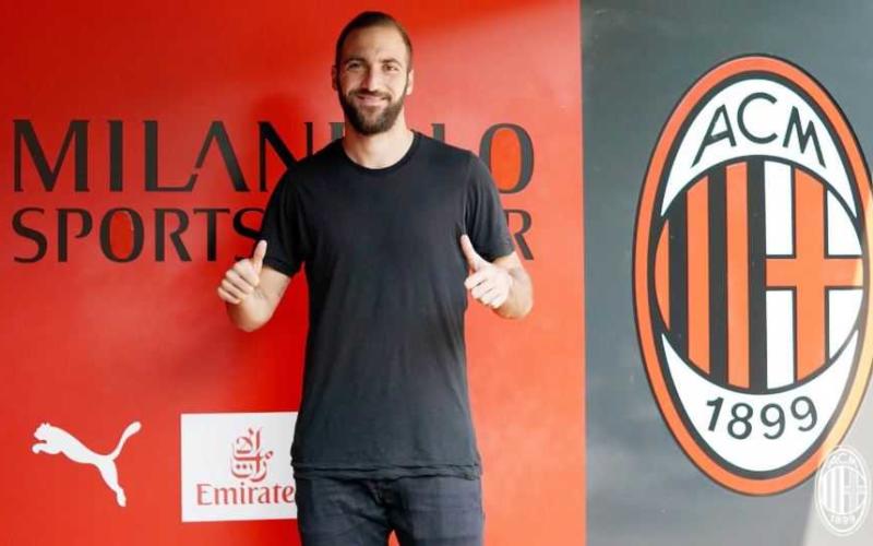 higuain tw milan