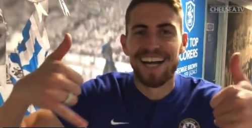 Jorginho, gol al debutto in Premier League. La gioia ripresa dal video del Chelsea preview