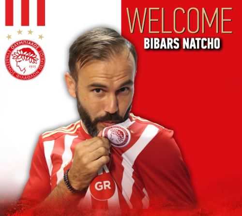 Ufficiale: il centrocampista Natcho firma con l’Olympiacos preview