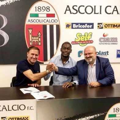 Ufficiale: l’Ascoli ingaggia Fred Ngombo per l’attacco. Il comunicato preview