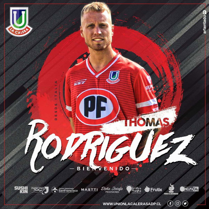 Ora è ufficiale: Thomas Rodriguez passa all’Union Calera preview