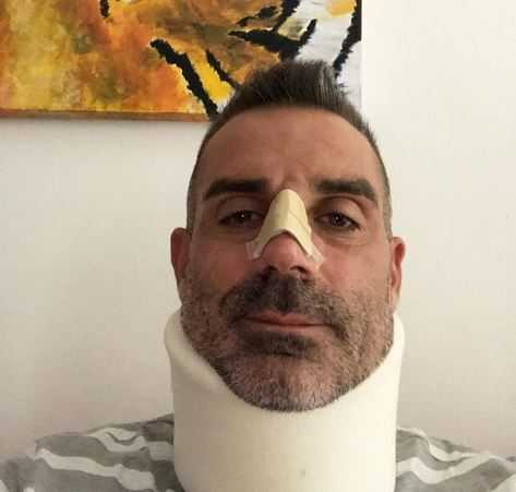 Sorrentino ironizza sullo scontro con CR7: “Mi ha preso in pieno”. Il messaggio su Instagram article-post