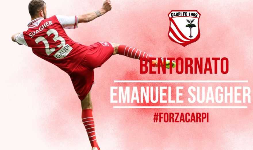 Tutto confermato: Suagher è un nuovo giocatore del Carpi. Il comunicato ufficiale article-post
