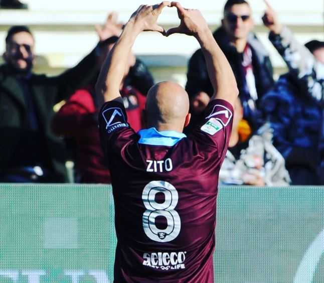Zito saluta la Salernitana su Instagram: “Arrabbiato ma sempre innamorato” preview