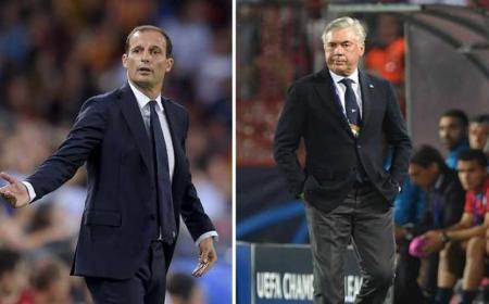 Allegri + Ancelotti - sito Juve + sito Napoli