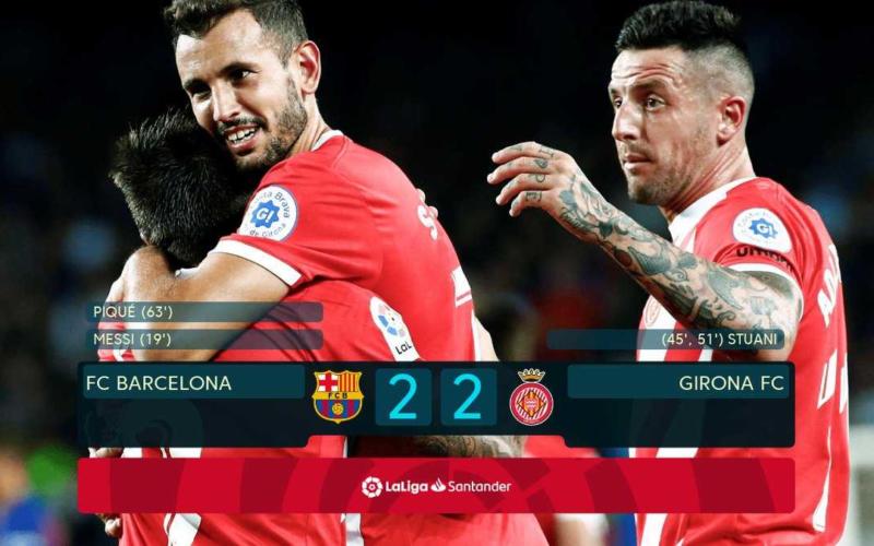 Barcellona Girona 2-2