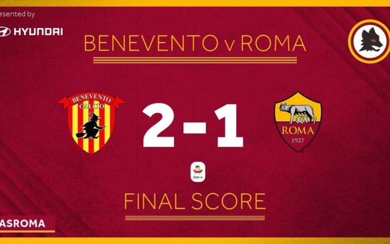 Benevento Roma 2-1
