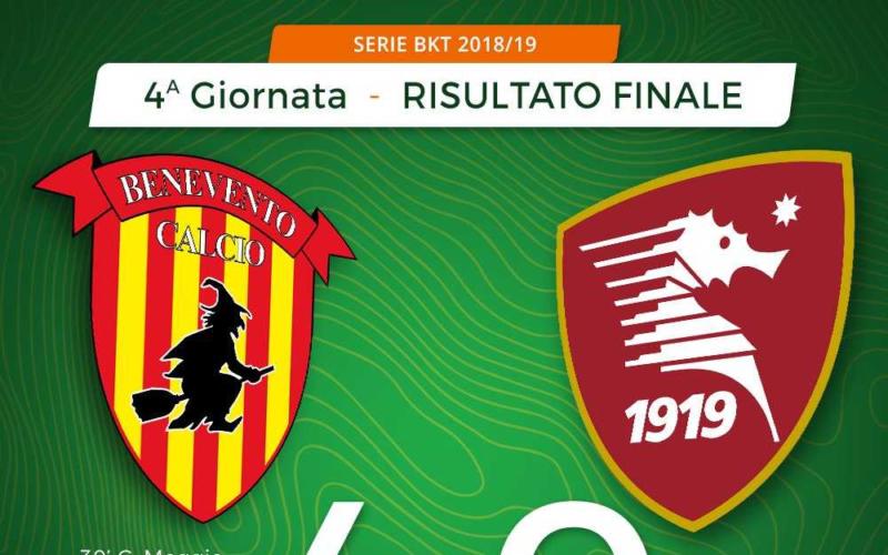 Benevento Salernitana 4-0