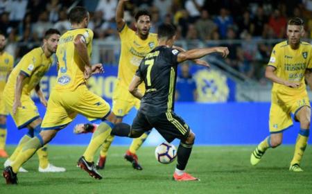 Cristiano Ronaldo Juventus gol vs Frosinone Foto Marca
