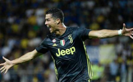 Cristiano Ronaldo Juventus vs Frosinone Foto Marca