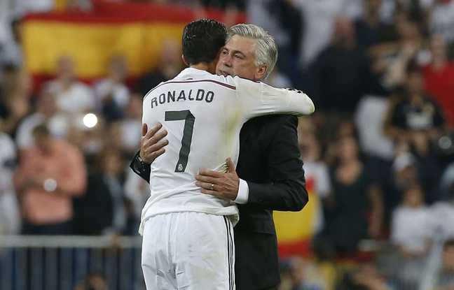Cristiano Ronaldo e Ancelotti Real Madrid Foto kosovapess