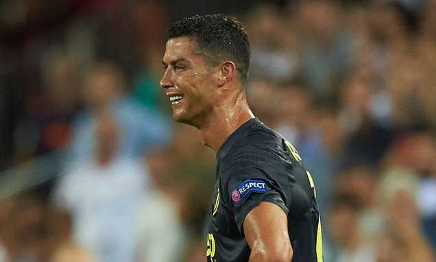 Valencia CF v Juventus, Champions League, Group stage, Group E, date 1. Football, Mestalla Stadium, Barcelona, Spain - 19 SEP 2018