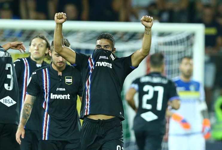 Defrel gol vs Frosinone Foto Sampdoria Twitter