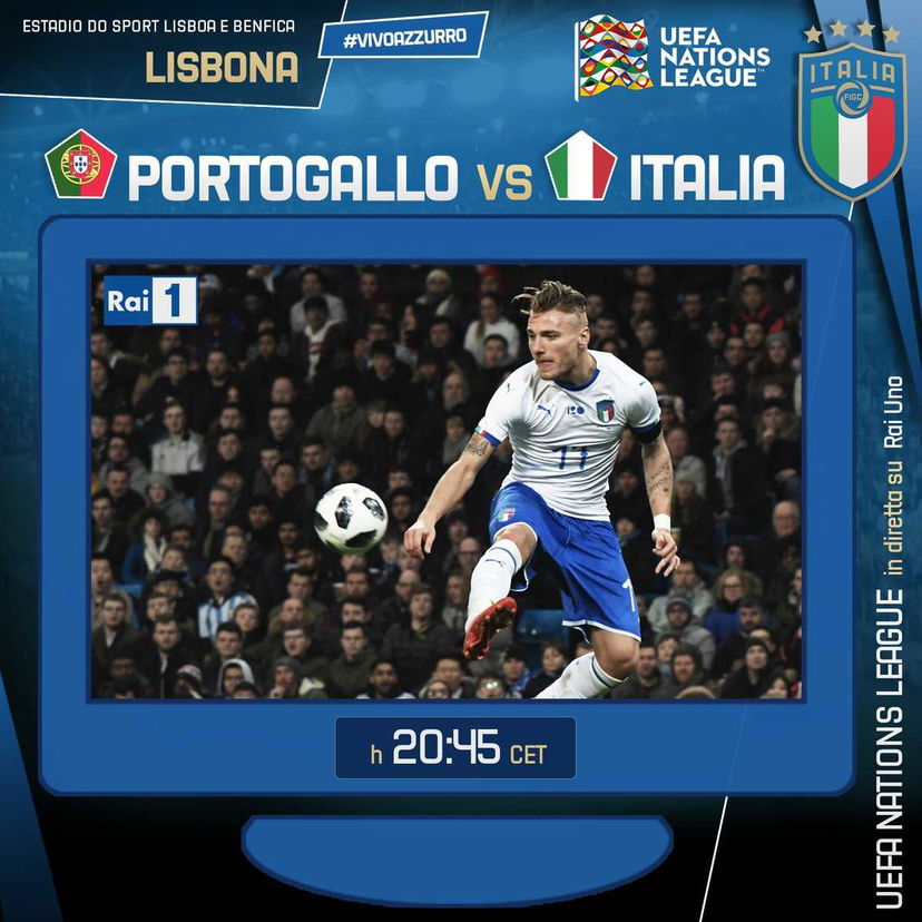 Portogallo-Italia, le formazioni ufficiali: Lazzari, Caldara e Zaza dal 1′ preview